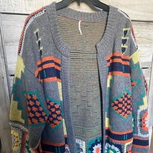 Free people Santa Rosa wool cardigan